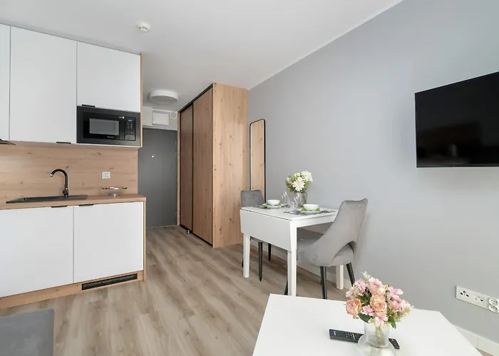 Jasny & Elegancki Typu Z Tarasem By Renters Apartment *